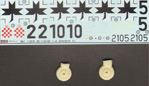 Kora KORD7299 1:72 Messerschmitt Bf-109G-10/Bf-109G-14 Croatian Air Force Part 2