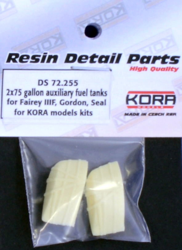 Kora KORDS72255 1:72 75 gallon auxiliary fuel tanks Fairey IIIF