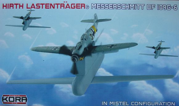 Kora KPK72019 1:72 Hirth Lastentrager & Messerschmitt Bf-109G-6 Mistel
