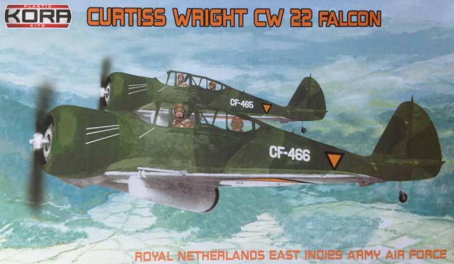 Kora KPK72043 1:72 Curtiss-Wright CW-22 Falcon Netherlands in East India AF