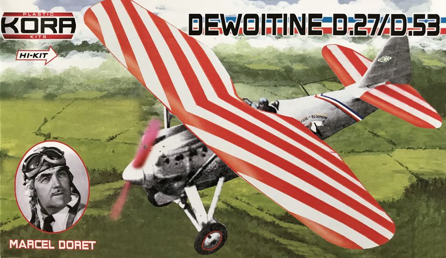 Kora KPK72084 1:72 Dewoitine D.27/D.53