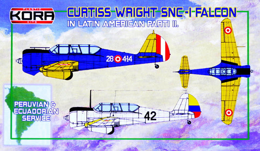 Kora KPK72091 1:72 Curtiss-Wright SNC-1 Falcon Latin America Pt.II