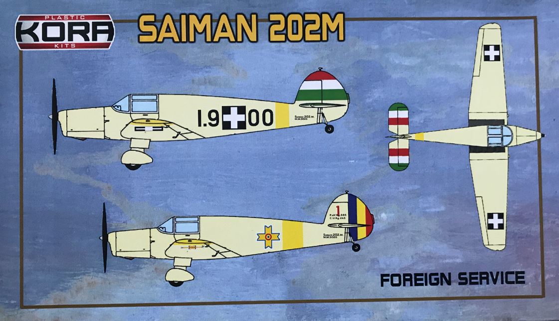 Kora KPK72103 1:72 Saiman 202M Foreign Service Hungary and Romania