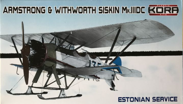 Kora KPK72114 1:72 A & W Siskin Mk.IIIDC Estonian Service on ski's