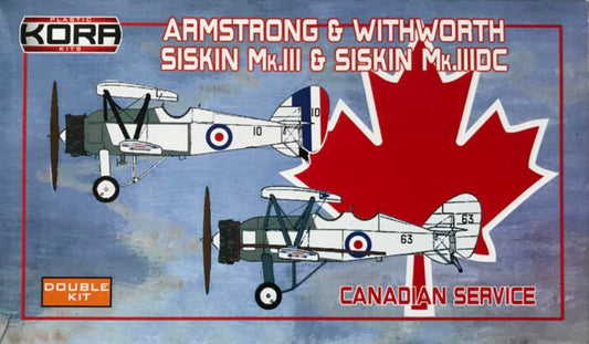 Kora KPK72116 1:72 A & W Siskin Mk.III/Mk.IIIDC Canada
