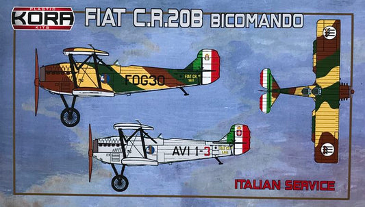 Kora KPK72117 1:72 Fiat Cr.20B Bicomando Italian service