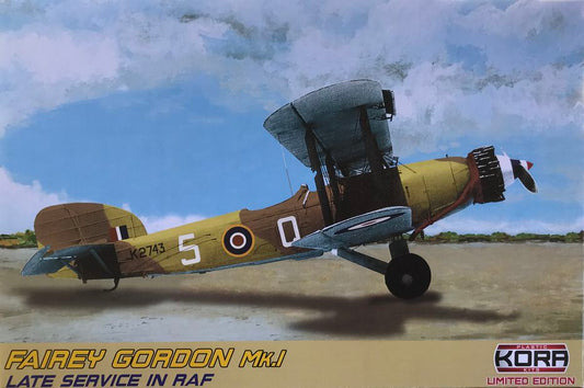 Kora KPK72129 1:72 Fairey Gordon Mk.I Late Service in RAF