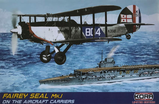 Kora KPK72131 1:72 Fairey Seal Mk.I on the Aircraft Carriers