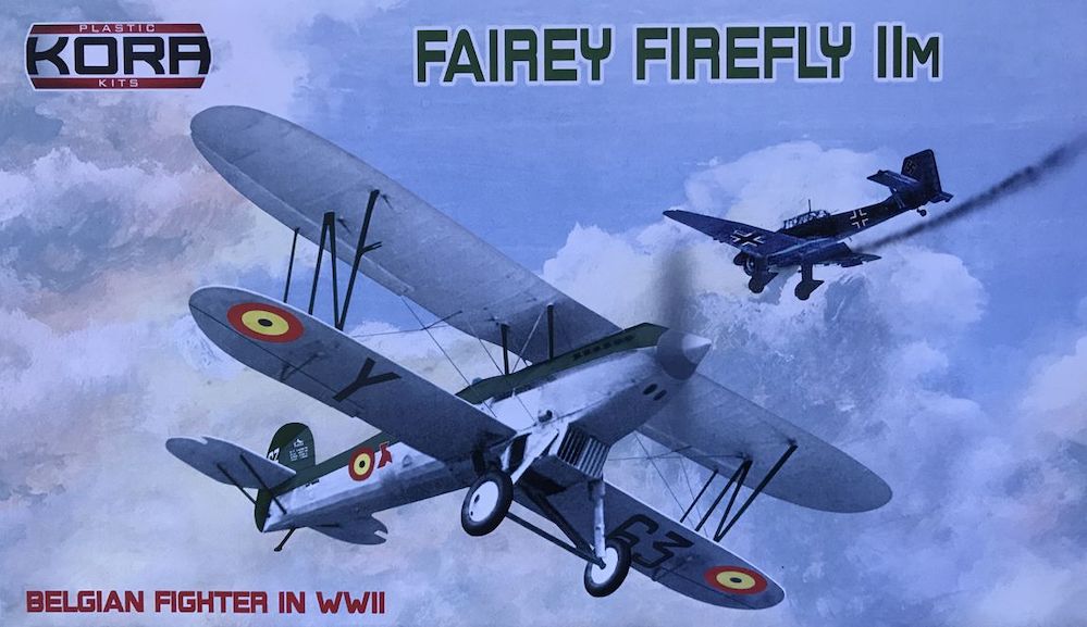 Kora KPK72159 1:72 Fairey Firefly IIM Belgian fighter in WWII