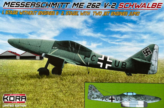 Kora KPK72170 Me-262V-1 Schwalbe 1st & 2nd Stage Kit with PE 1:72