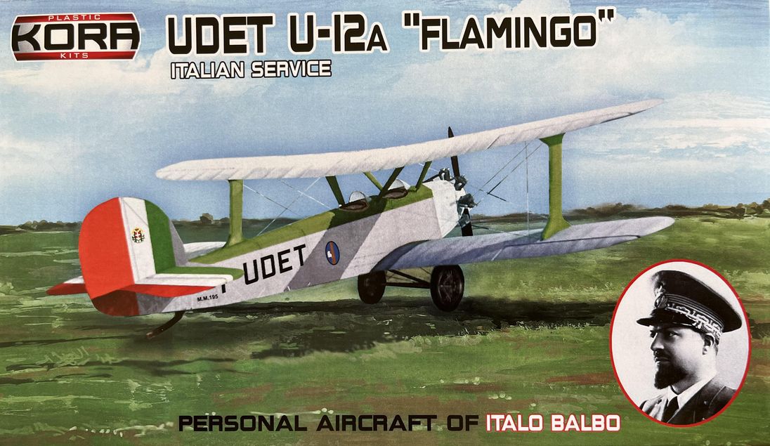 Kora KPK72173 1:72 Udet U-12A Flamingo-Italian service