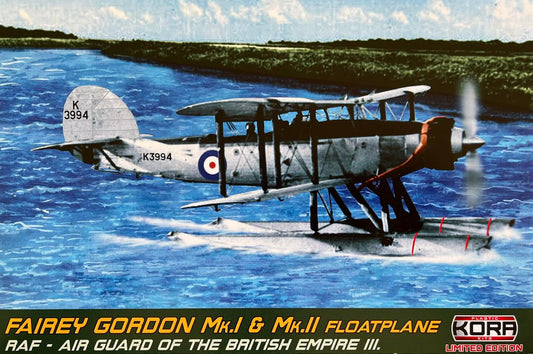 Kora KPK72176 1:72 Fairey Gordon Mk.I & II Floatplane RAF