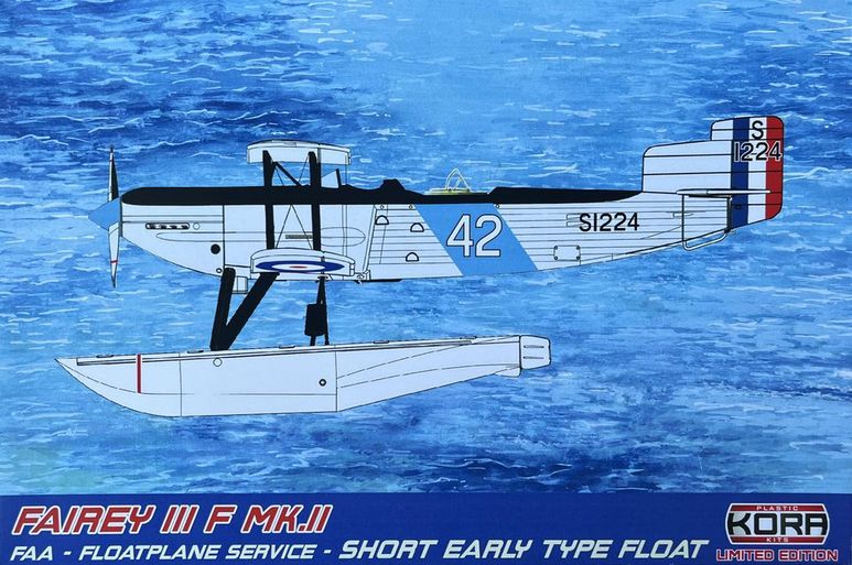Kora KPK72186 Fairey IIIF Mk.II FAA Float Plane Short Early 1:72
