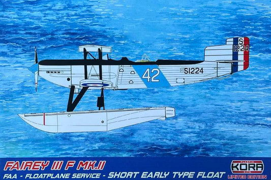 Kora KPK72186 Fairey IIIF Mk.II FAA Float Plane Short Early 1:72