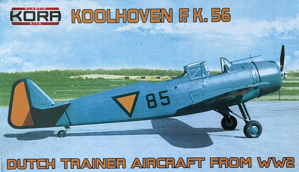 Kora KPK72197 1:72 Koolhoven F.K.56 Dutch trainer of WWII