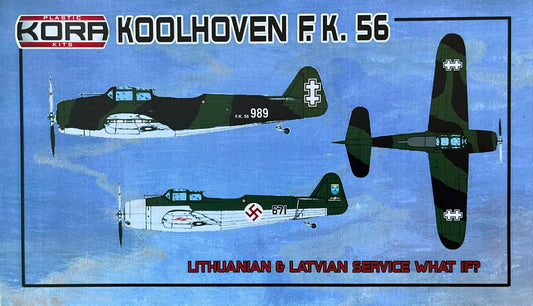 Kora KPK72200 1:72 Koolhoven F.K.56 Lithuanian & Latvian What if?