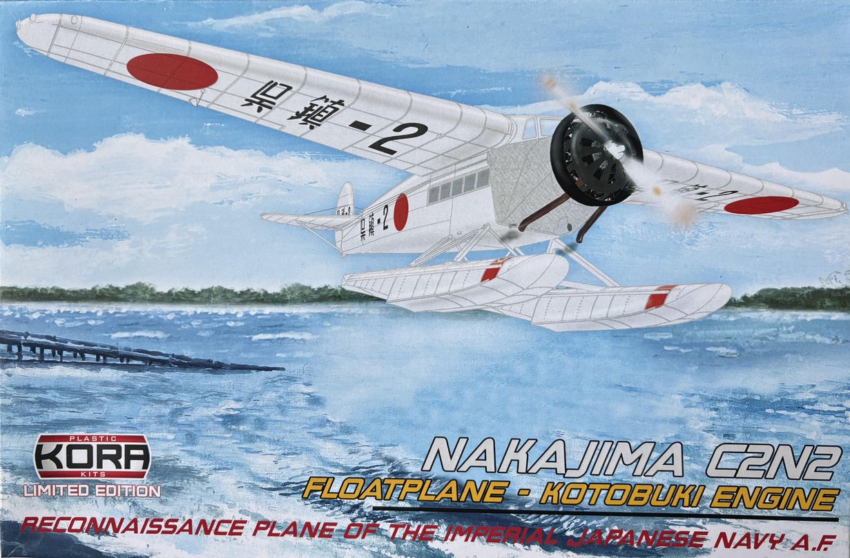Kora KPK72205 1:72 Nakajima C2N2 Floatplane Kotobuki Engine