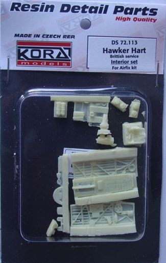 Kora KORS72113 1:72 Hawker Hart British
