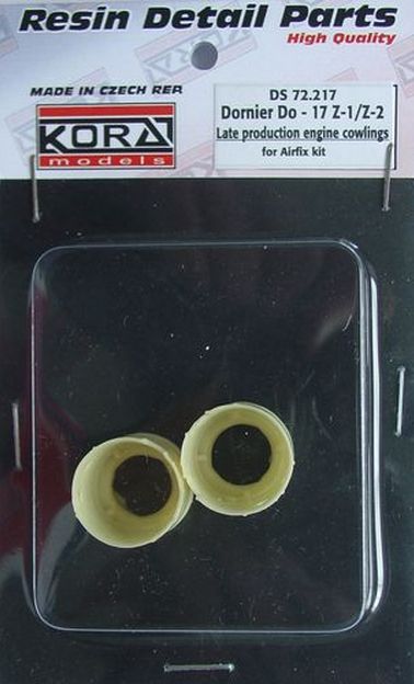 Kora KORS72217 1:72 Dornier Do-17Z-1/Z-2 late engine cowlings