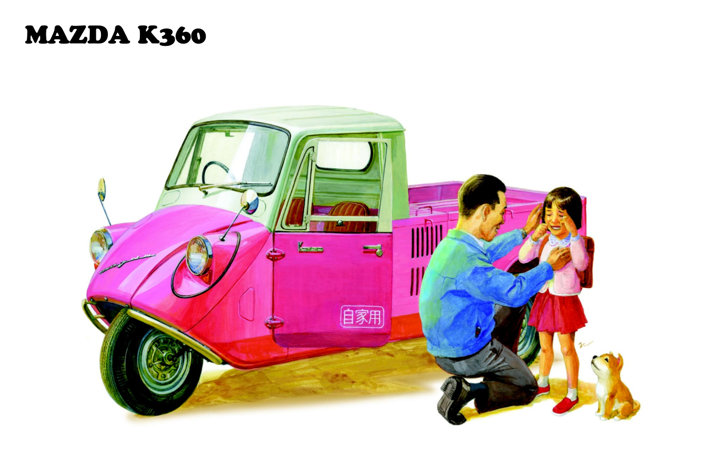 KA-Models KP-24001 1:24 Mazda K360