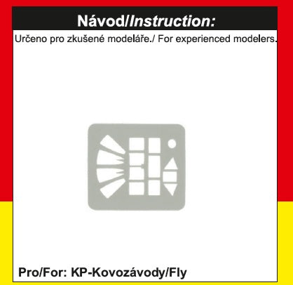 Kovozavody Prostejov KPEX7250 1:72 Ilyushin IL-10 canopy frame paint mask
