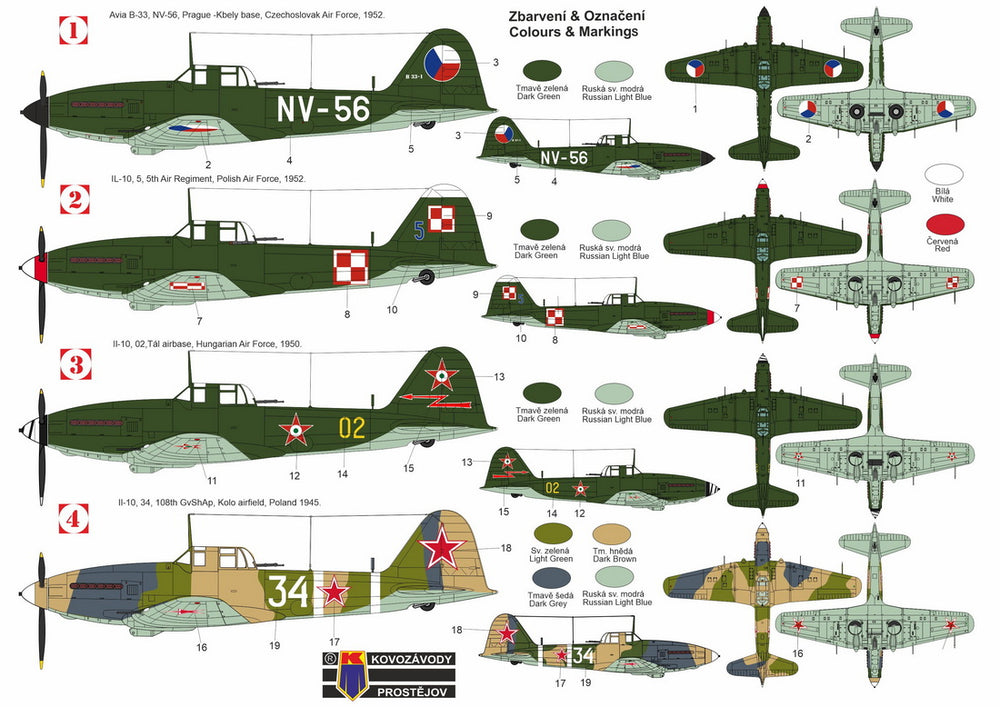 KP KPH7205 Avia B-33/Il-10 Beast Hi-Tech Edition 1:72