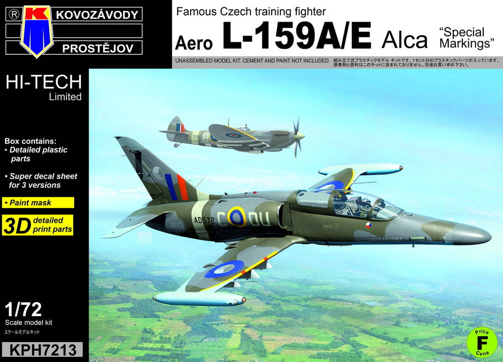 KP KPH7213 Aero L-159A/E Alca Special Markings Hi-Tech 1:72