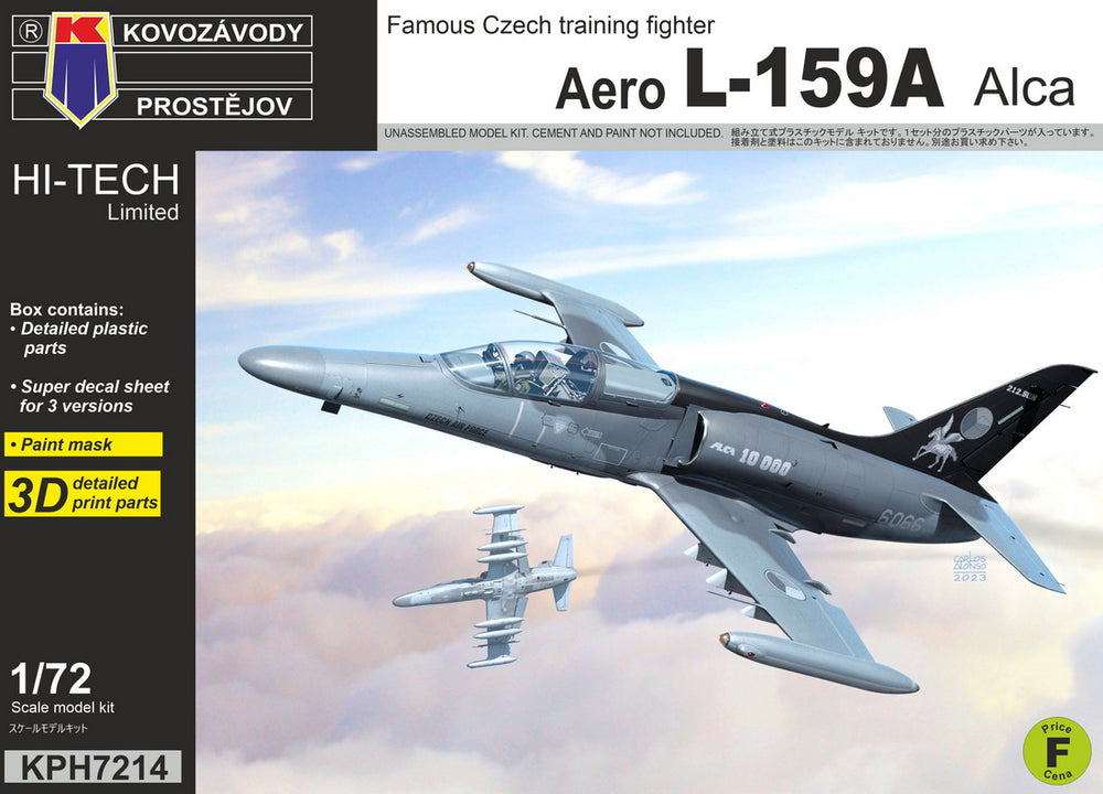 Kovozavody Prostejov KPH7214 1:72 Aero L-159A Hi-tech edition