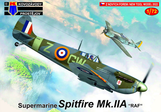 Kovozavody Prostejov KPM72302 1:72 Supermarine Spitfire Mk.IIA 'RAF'