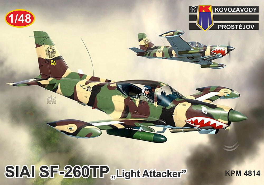 Kovozavody Prostejov KPM4814 1:48 SIAI SF-260TP "Light Attacker"