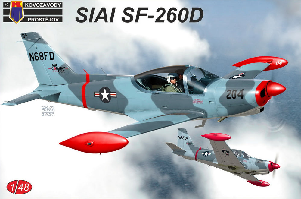 Kovozavody Prostejov KPM4815 1:48 SIAI SF-260D "Trainer"