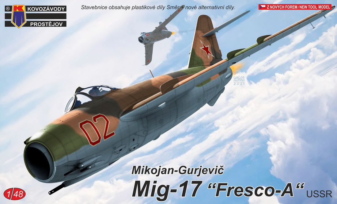 KP KPM4823 MiG-17 Fresco-A Soviet VVS Fuselage 1:48