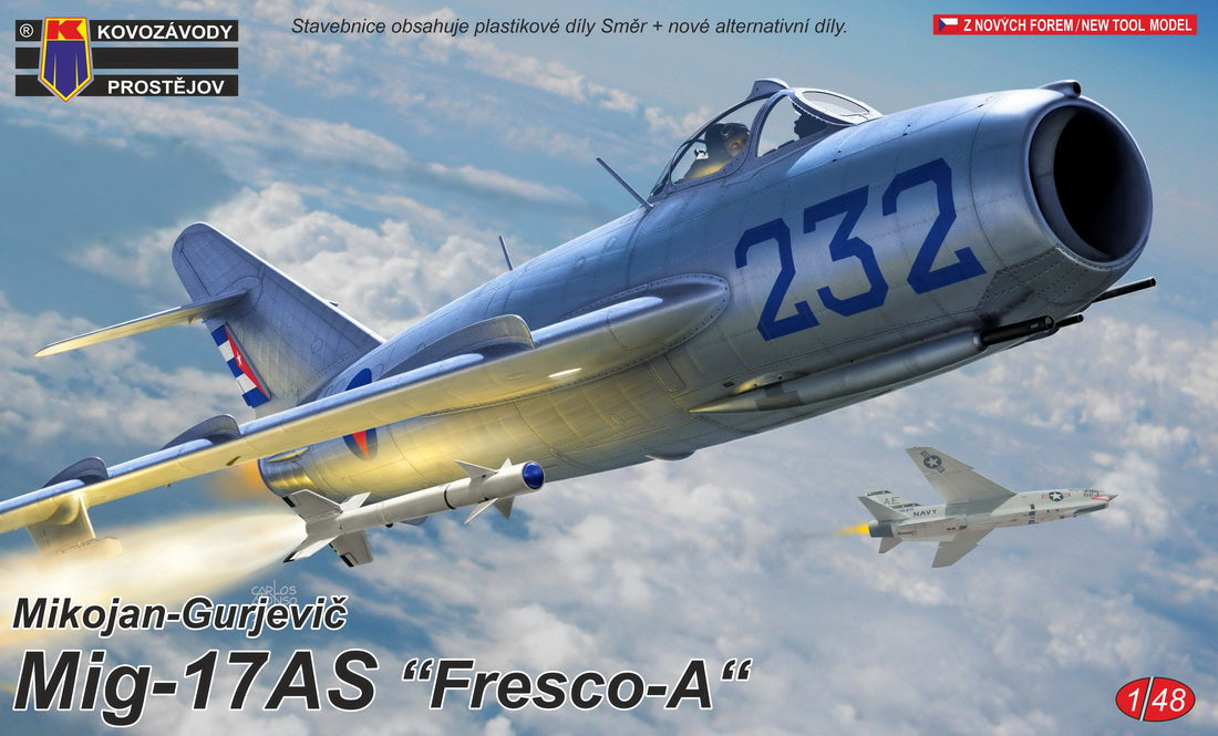 KP KPM4825 MiG-17AS Fresco-A Fuselage 1:48