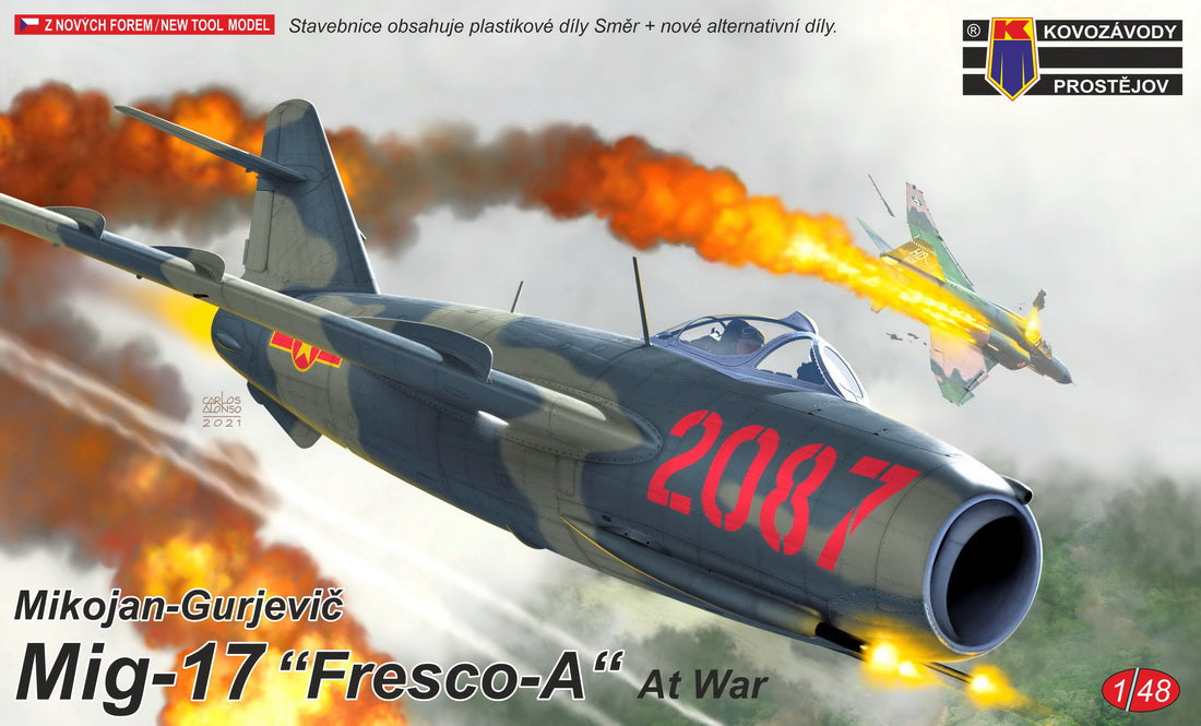 KP KPM4826 MiG-17 Fresco-A At War Fuselage 1:48