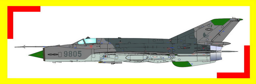 Kovozavody Prostejov KPM72084 1:72 Mikoyan MiG-21MF "Czechoslovak AF"