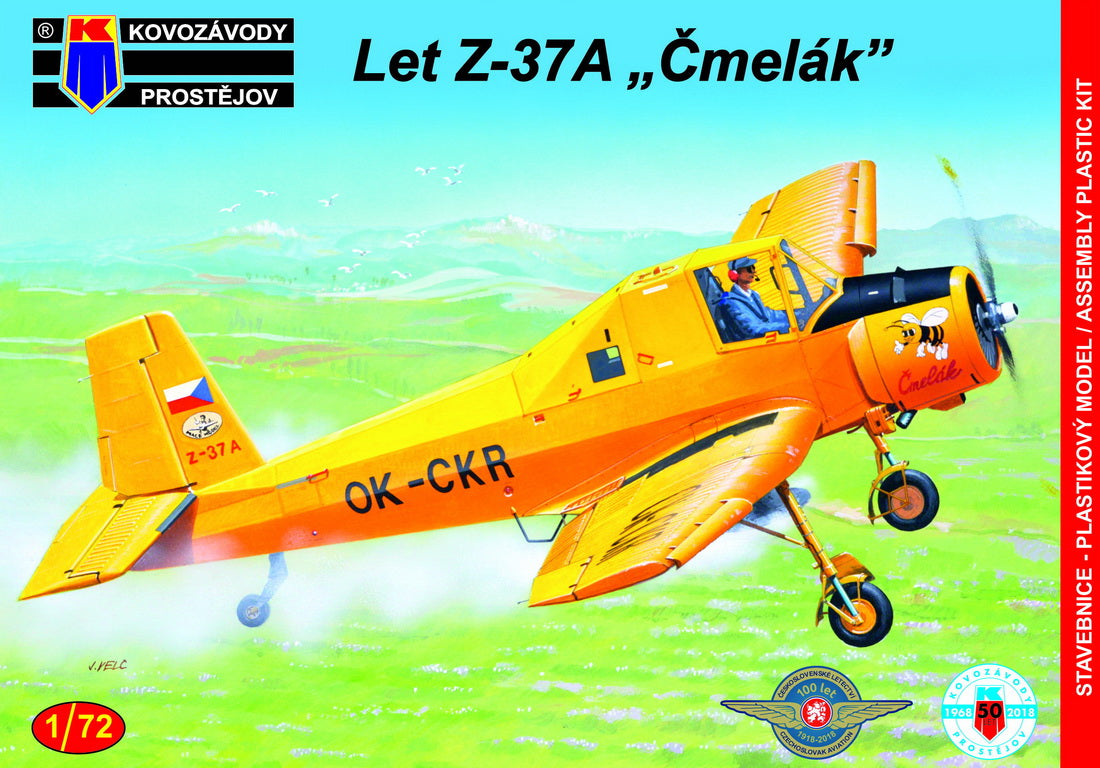 Kovozavody Prostejov KPM72103 1:72 Let Z-37A Cmelak