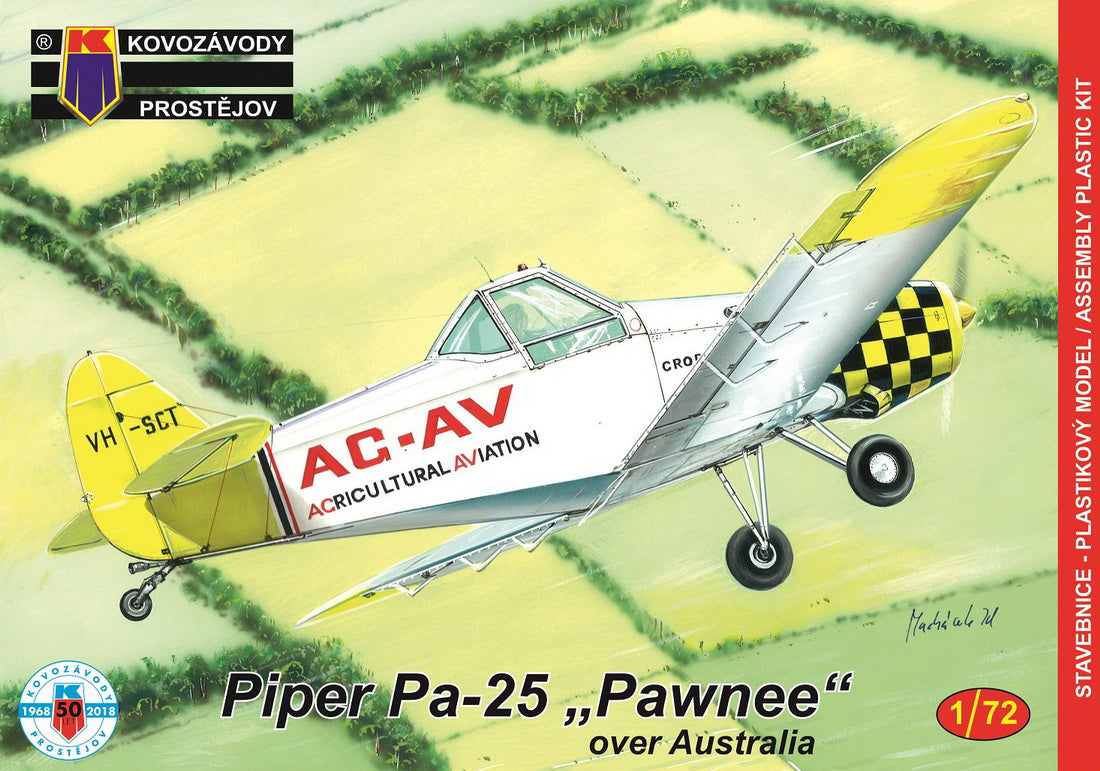 Kovozavody Prostejov KPM72125 1:72 Piper PA-25 'Pawnee over Australia'