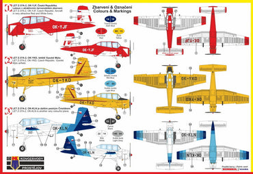 Kovozavody Prostejov KPM72129 1:72 Let Z-37A-2 Cmelak "Two-seater"