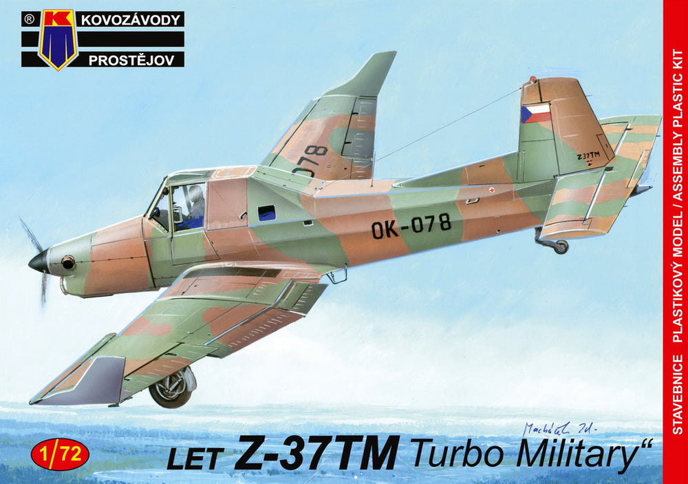 Kovozavody Prostejov KPM72146 1:72 Let Z-37TM "Turbo Mlitary"