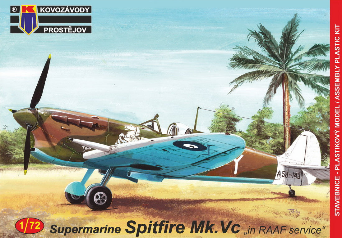KP KPM72147 Spitfire Mk.VC RAAF Service New Guinea 1:72