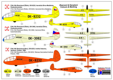 Kovozavody Prostejov KPM72154 1:72 FVA-10b Sidlo 'Czechoslovak aeroclubs'