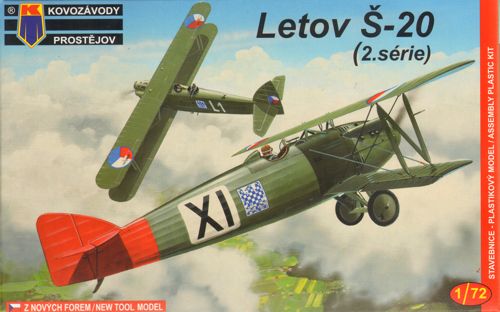 Kovozavody Prostejov KPM7218 1:72 Letov S-20 Late CzAF