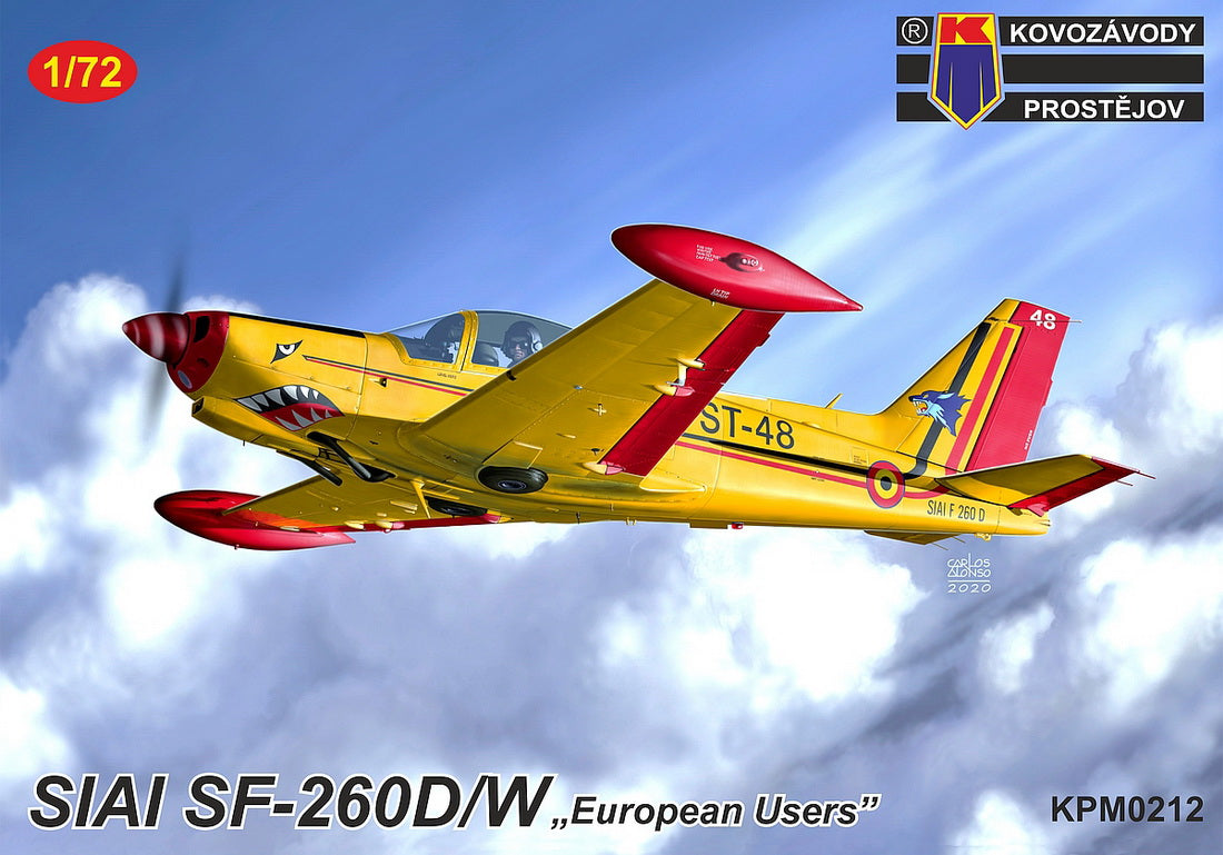 Kovozavody Prostejov KPM72212 1:72 SIAI SF-260D/W "European Users"