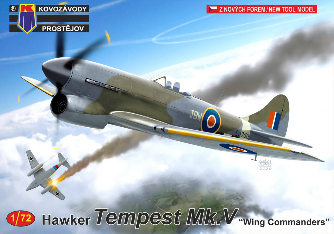 Kovozavody Prostejov KPM72219 1:72 Hawker Tempest Mk.V