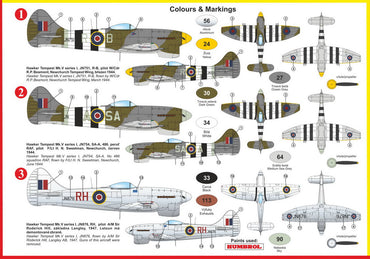 Kovozavody Prostejov KPM72221 1:72 Hawker Tempest Mk.V 'Series 1'