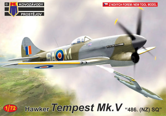 Kovozavody Prostejov KPM72222 1:72 Hawker Tempest Mk.V "No.486