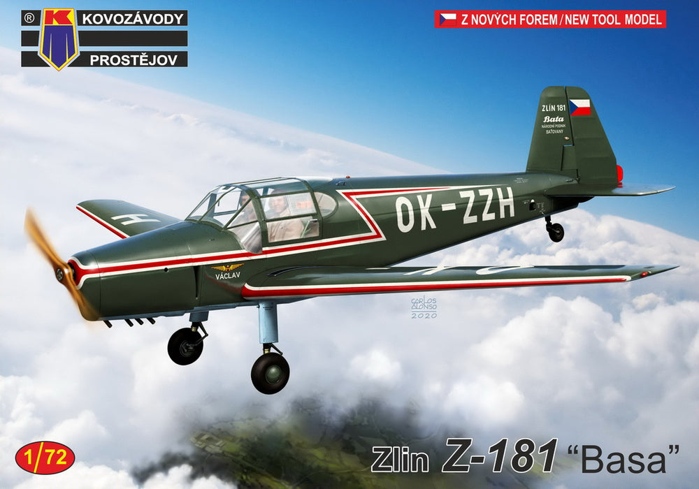 Kovozavody Prostejov KPM72229 1:72 Zlin Z-181