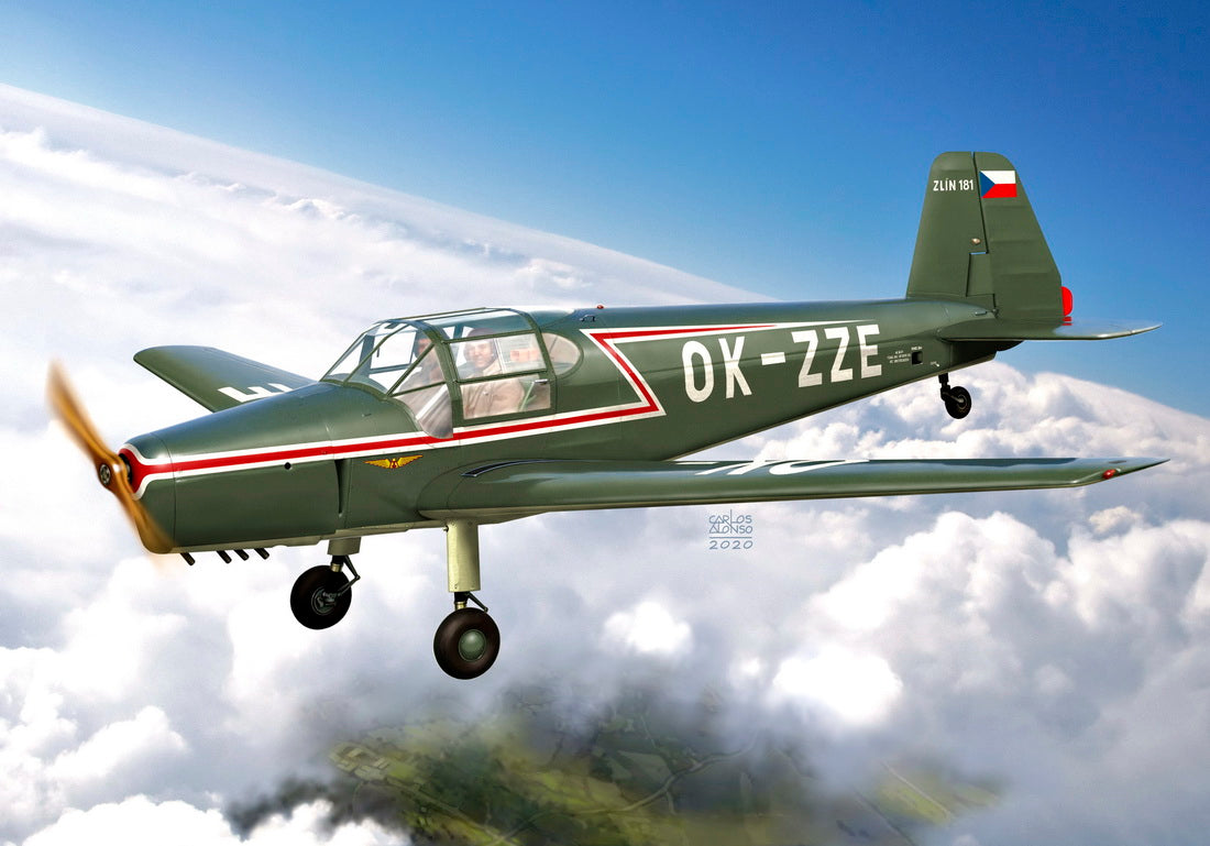 Kovozavody Prostejov KPM72229 1:72 Zlin Z-181