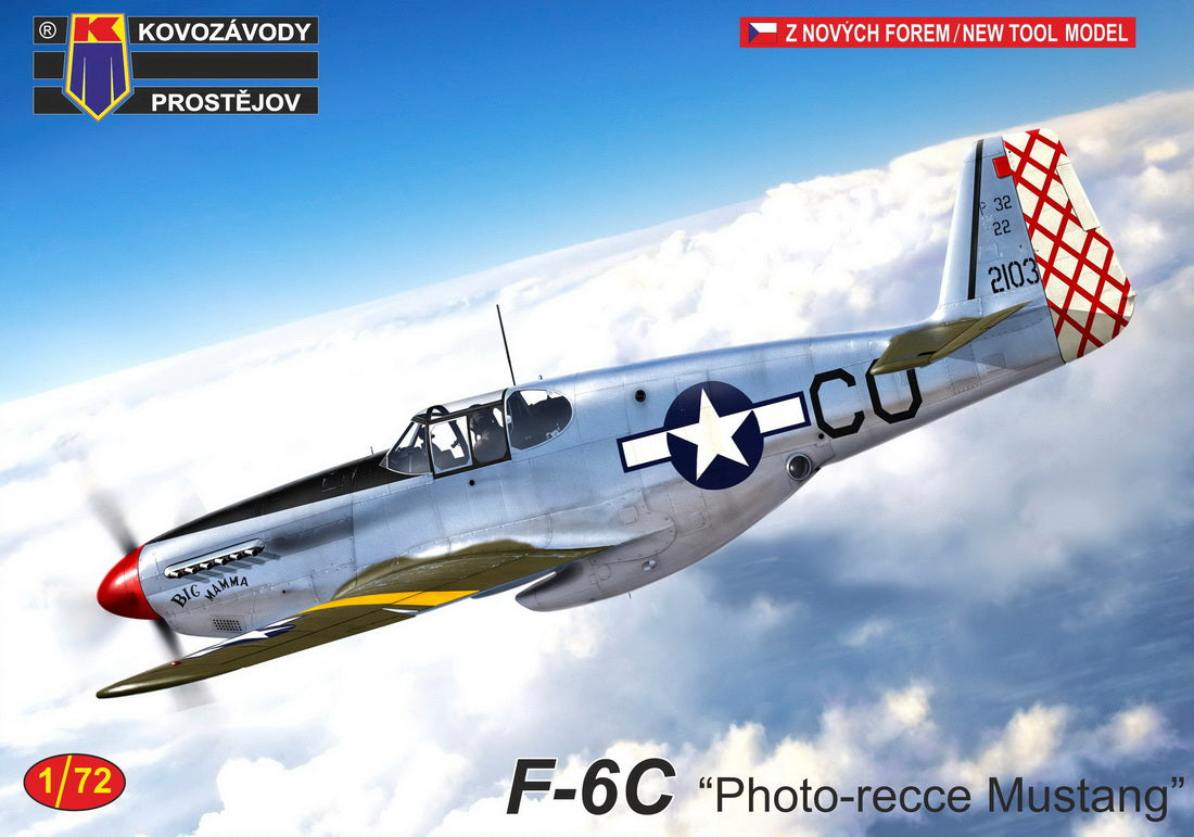 Kovozavody Prostejov KPM72246 1:72 North-American F-6C 'Photo-recce Mustang'