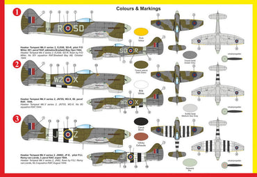 Kovozavody Prostejov KPM72252 1:72 Hawker Tempest Mk.V 'At war'